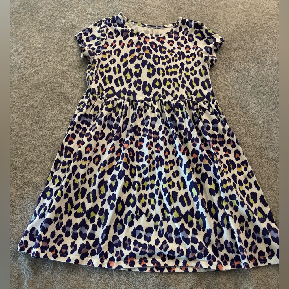 Children’s Place Colorful Leopard Dress